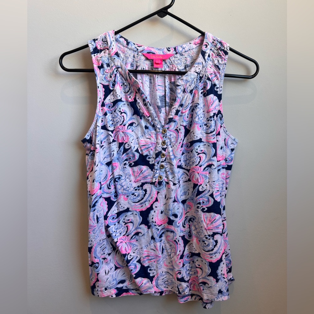 Lily Pulitzer Women’s Paisley Print Tank Top